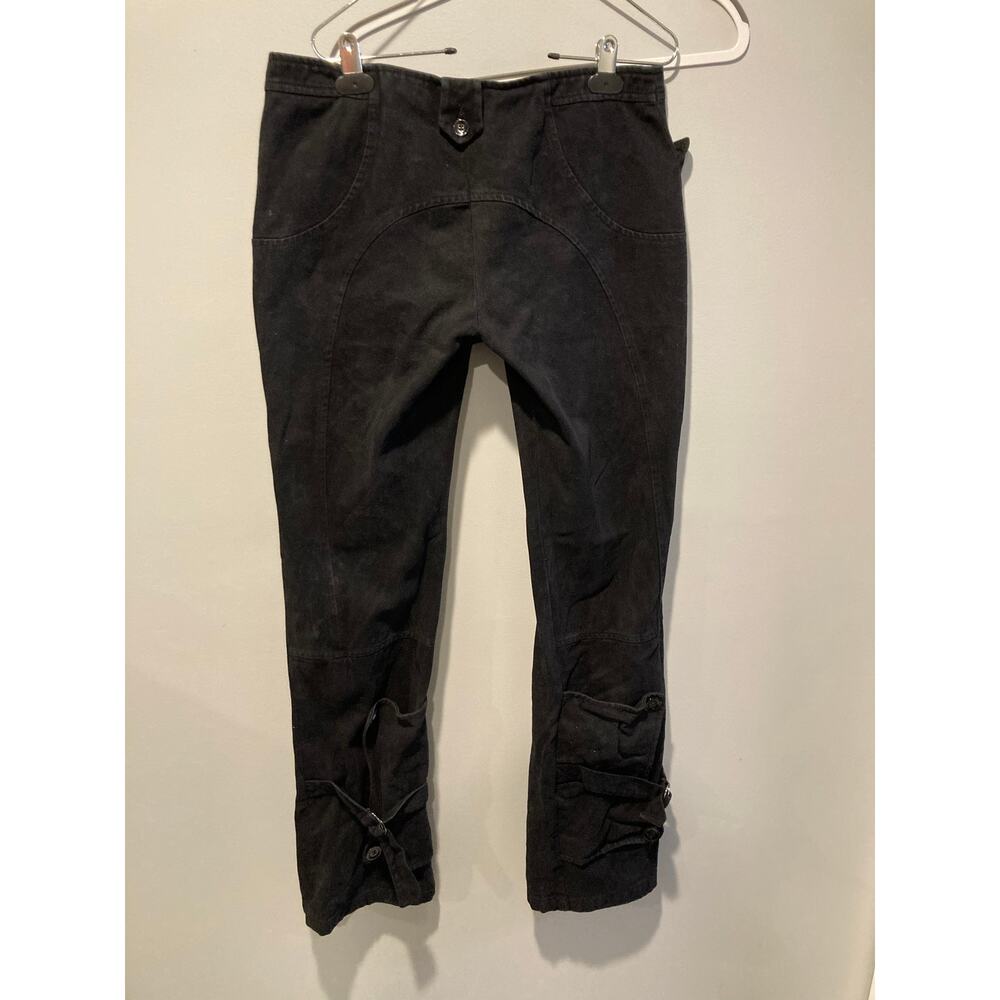 Antonio Berardi Black Jeans Italian Sz 44/US 8 Vintage-ish Designer Rare